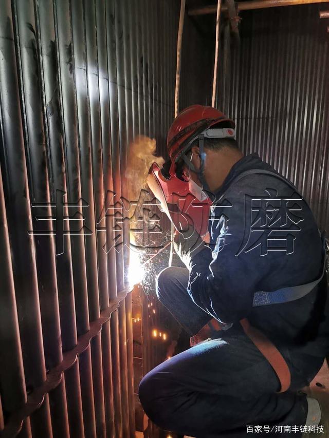 豐鏈防磨導流板格柵經緯網格徹底解決cfb流化床鍋爐水冷壁管磨損